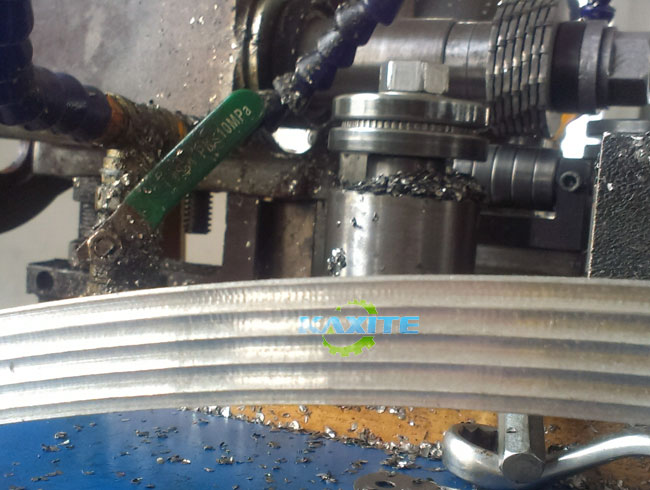 corrugated gasket (kammprofile gasket),  made for Swiss customer